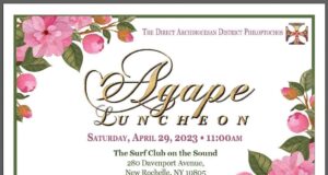 DAD Philoptochos Agape Luncheon to Be Held April 29