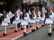 Το άγημα των Ευζώνων στον Άγιο Νικόλαο – Ιστορική παρέλαση στο νότιο Μανχάτταν