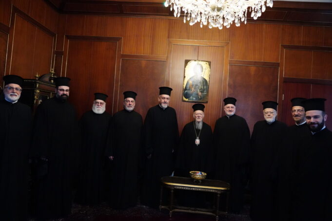 Ἀνακοινωθέν περί τῆς ἐπισκέψεως τοῦ Ἀρχιεπισκόπου Ἀμερικῆς καί μελῶν τῆς Ἱερᾶς Ἐπαρχιακῆς Συνόδου εἰς Φανάριον