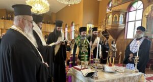 Το Μυστήριο του Ιερού Ευχελαίου στην Καμπέρα από τον Αρχιεπίσκοπο Μακάριο