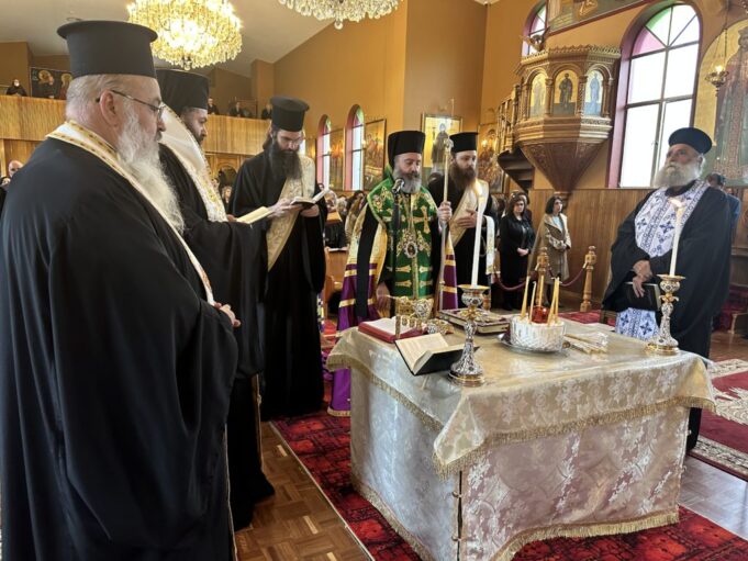 Το Μυστήριο του Ιερού Ευχελαίου στην Καμπέρα από τον Αρχιεπίσκοπο Μακάριο