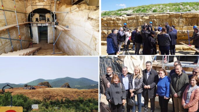 Επισκέψιμος ο τύμβος Καστά μετά το Πάσχα μόνο για ολιγομελείς ειδικές ομάδες κοινού