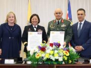 Tελετή υπογραφής του προγράμματος SPP μεταξύ της ΕΦ και της Εθνοφρουράς του New Jersey
