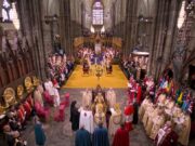 Ο Αρχιεπίσκοπος Θυατείρων και Μεγάλης Βρετανvίας στη στέψη του βασιλιά Καρόλου