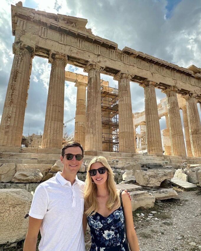 Ivanka Trump: Acropolis is where “history comes alive”