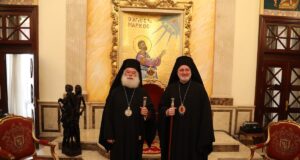 Στην Αλεξάνδρεια ο Αρχιεπίσκοπος Ελπιδοφόρος – Συνάντηση με τον Πατριάρχη Θεόδωρο