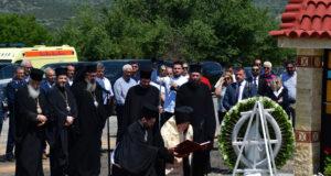Τρισάγιο από τον Οικουμενικό Πατριάρχη στα Τέμπη