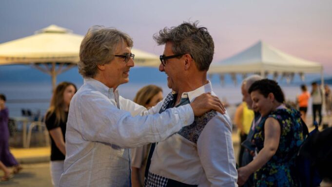 Ο Αλεξάντερ Πέιν στην έναρξη του 2ου Evia Film Project