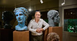 “Hellenic Heads: George Petrides” Sculpture Exhibition at the National Hellenic Museum