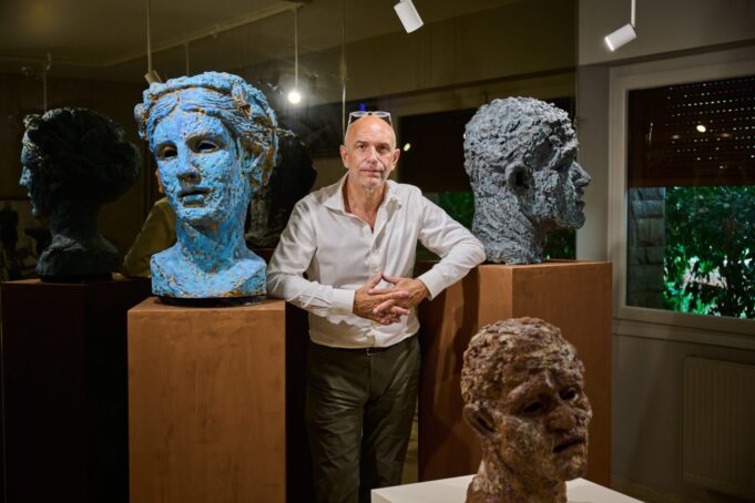 “Hellenic Heads: George Petrides” Sculpture Exhibition at the National Hellenic Museum