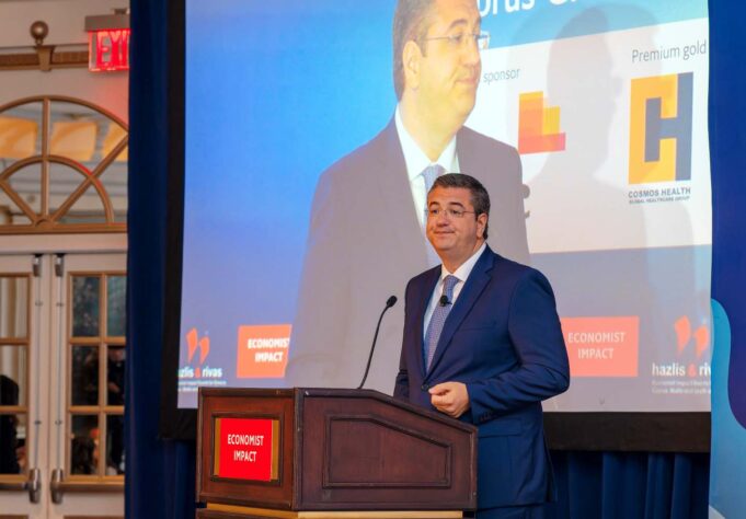 Στο συνέδριο του Economist ο περιφερειάρχης Κεντρικής Μακεδονίας Απ. Τζιτζικώστας