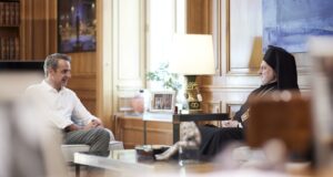 Με τον Αρχιεπίσκοπο Αμερικής συναντήθηκε ο Πρωθυπουργός