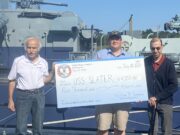 Capital Region AHEPA Donates to the USS Slater