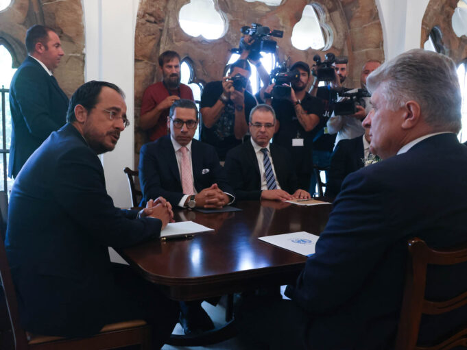 Συνάντηση Προέδρου Χριστοδουλίδη με τον Βοηθό ΓΓ Miroslav Jenča