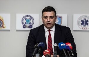 Β. Κικίλιας: Εξαιρετικά κρίσιμη η κατάσταση τις επόμενες ώρες στην Πάρνηθα