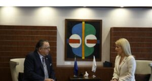 Η Πρόεδρος της Βουλής των Αντιπροσώπων δέχθηκε το νέο Ύπατο Πρόεδρο της AHEPA