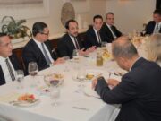 Γεύμα Εργασίας του ΠτΔ με τους αντιπροσώπους των πέντε Μονίμων Μελών του Σ.Α.