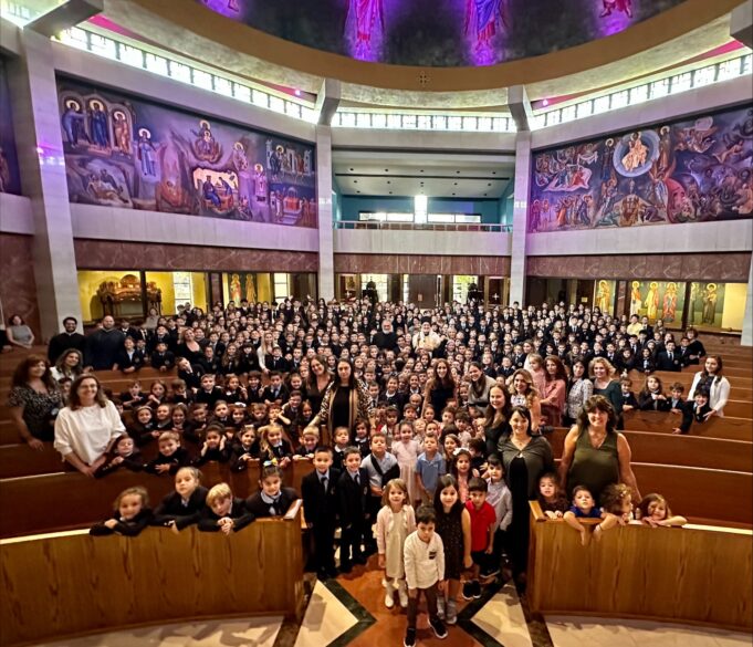 Αγιασμός στο Ημερήσιο Σχολείο «Β. Σπυρόπουλος» στο Φλάσιγκ