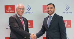 AEGEAN και Emirates επεκτείνουν τη συνεργασία τους για πτήσεις κοινού κωδικού προσθέτοντας το δρομολόγιο Αθήνα‑Νέα Υόρκη