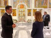 Στον Άγιο Νικόλαο στο «Σημείο Μηδέν» η Πρώτη Κυρία της Κύπρου