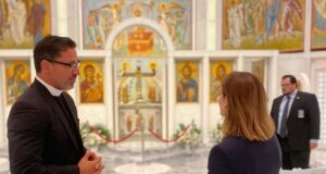 Στον Άγιο Νικόλαο στο «Σημείο Μηδέν» η Πρώτη Κυρία της Κύπρου