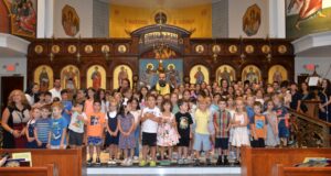 St. Thomas Hellenic School in Cherry Hill Holds Agiasmo service
