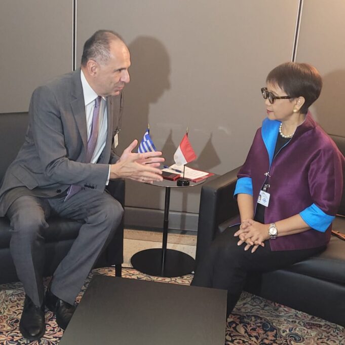 Συναντήσεις Γ. Γεραπετρίτη με τους ΥΠΕΞ Ινδονησίας και Λιβάνου