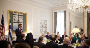 PM Mitsotakis Meets Greek American Community Leaders