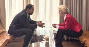 Συνάντηση Χριστοδουλίδη – Φον ντερ Λάιεν στη Νέα Υόρκη