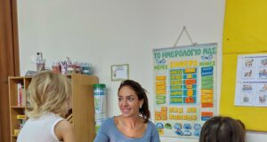 Στα σχολεία του Καστελλόριζου η Δόμνα Μιχαηλίδου