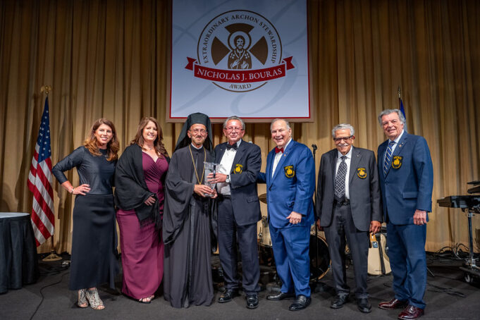 Archon George Marcus Honored with the Nicholas J. Bouras Award