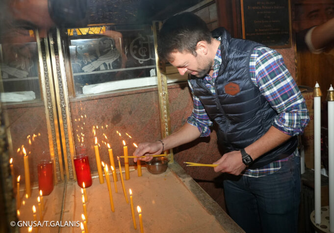 Στον Άγιο Δημήτριο Αστόριας ο Στέφανος Κασσελάκης