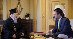 Με τον Οικουμενικό Πατριάρχη συναντήθηκε ο Στ. Κασσελάκης