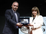 Επίτιμη δημότης Θάσου η Πρόεδρος της Δημοκρατίας Κατερίνα Σακελλαροπούλου