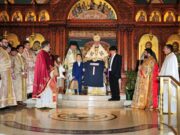 Archbishop Elpidophoros Visits Holy Taxiarchai in Niles, IL