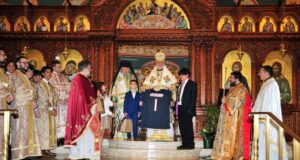 Archbishop Elpidophoros Visits Holy Taxiarchai in Niles, IL