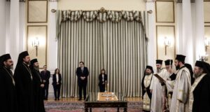 Στην Πρόεδρο της Δημοκρατίας οι Μητροπολίτες Θεσσαλονίκης, Παραμυθίας και Φλωρίνης