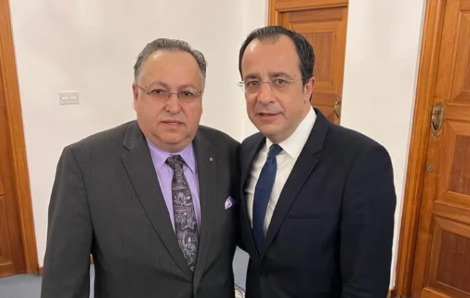 Tsivicos meets with Cypriot President, House Speaker