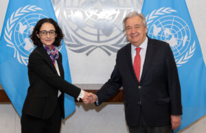 Τα διαπιστευτήριά της επέδωσε η νέα Μ.Α. της Κυπριακής Δημοκρατίας στον ΟΗΕ