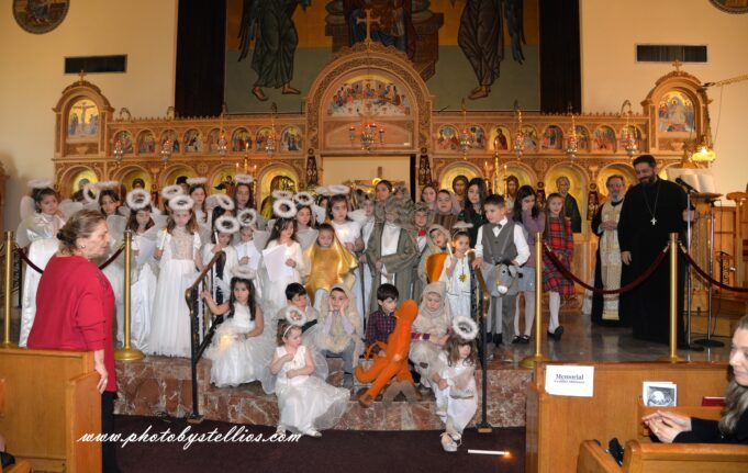 St. Demetrios Sunday School Christmas Pageant in Upper Darby, PA