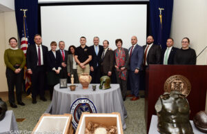 Thirty stolen antiquities returned from U.S. to Greece