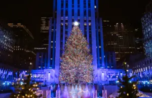 Φωταγωγήθηκε το Χριστουγεννιάτικο δέντρο στο Rockefeller Center