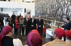 Tsakonian’ carols performed to KKE leader by Pan Arcadian Federation of Greece