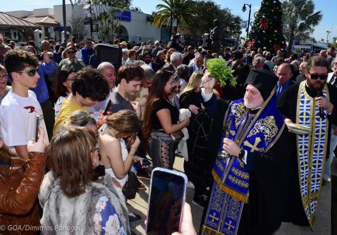 Αγιασμός των καϊκιών και των βουτηχτάδων στο Τάρπον Σπρινγκς