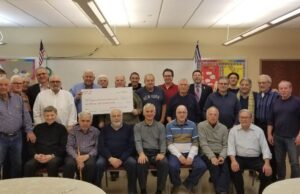 Gold Coast AHEPA Chapter 456 Donates $1,500 to “The American Friends of the Blind In Greece”