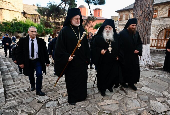 Στο Αγιον Ορος ο Αρχιεπίσκοπος Αμερικής Ελπιδοφόρος