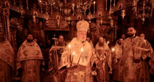 Συνεχίζεται η επίσκεψη του Αρχιεπισκόπου Ελπιδοφόρου στο Αγιον Ορος