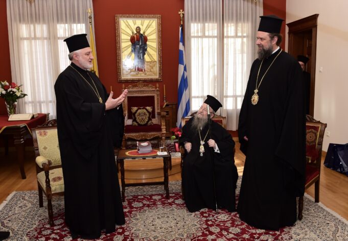 Επίσκεψη Αρχιεπισκόπου Αμερικής στη Μητρόπολη Θεσσαλονίκης