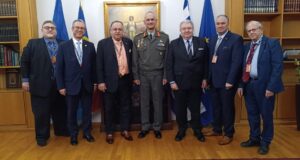 Με αντιπροσωπεία της AHEPA η πρώτη συνάντηση του νέου αρχηγού ΓΕΕΘΑ