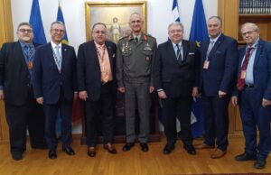 Με αντιπροσωπεία της AHEPA η πρώτη συνάντηση του νέου αρχηγού ΓΕΕΘΑ